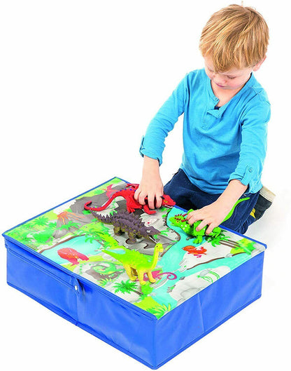 Fun2Give Pop-It-Up Dinosaur Table with Toy Storage Playhouse  Storage Box