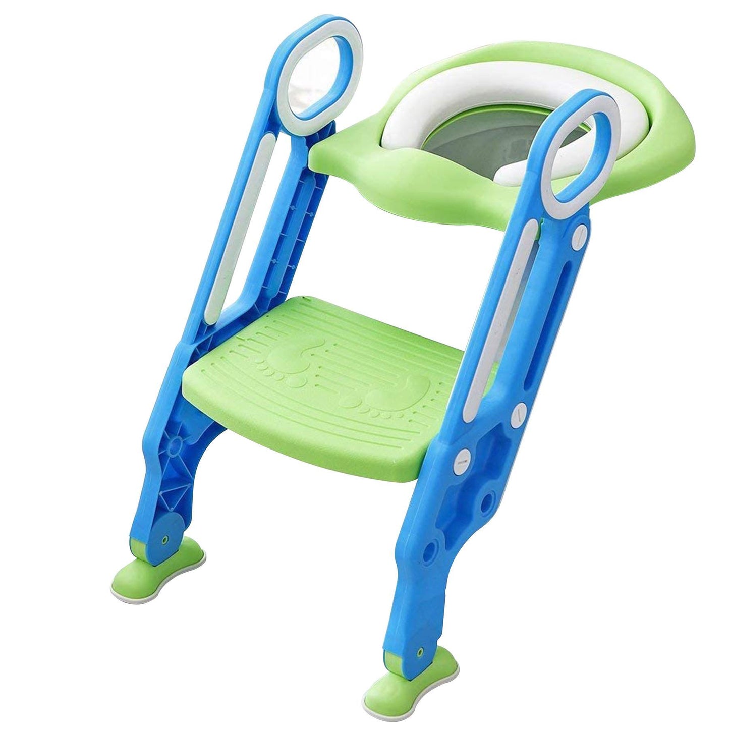 Toilet Ladder - Green & Blue