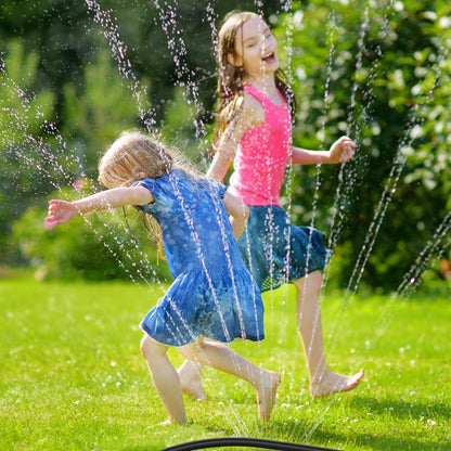 15M/49FT Trampoline Sprinkler, Outdoor Waterpark Hose Water Sprayer