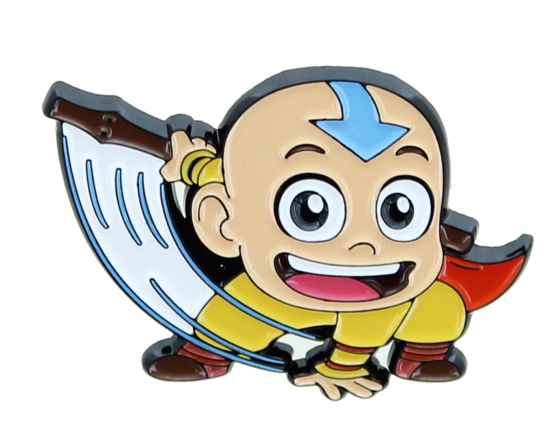 Avatar The Last Airbender Aang Chibi Enamel Collector Pin