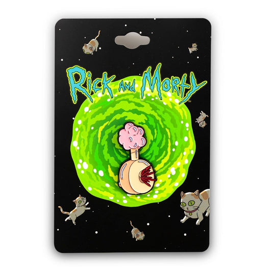 Rick and Morty Plumbus Pin § Official Rick & Morty Enamel Collector Series Pin