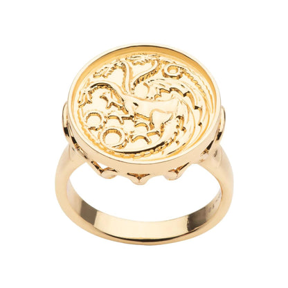 Game of Thrones House of the Dragon Targaryen Sigil King Ring § Size 6