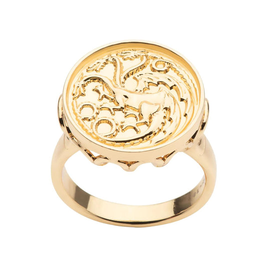 Game of Thrones House of the Dragon Targaryen Sigil King Ring § Size 10