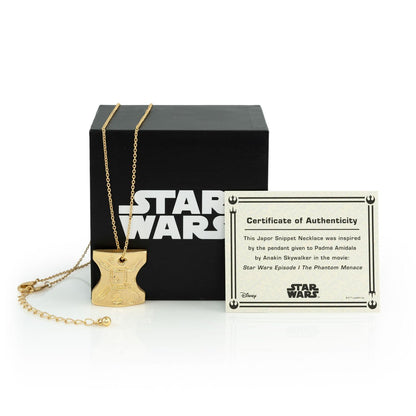 Star Wars Japor Snippet Necklace § Collectible Star Wars Jewelry Pendant