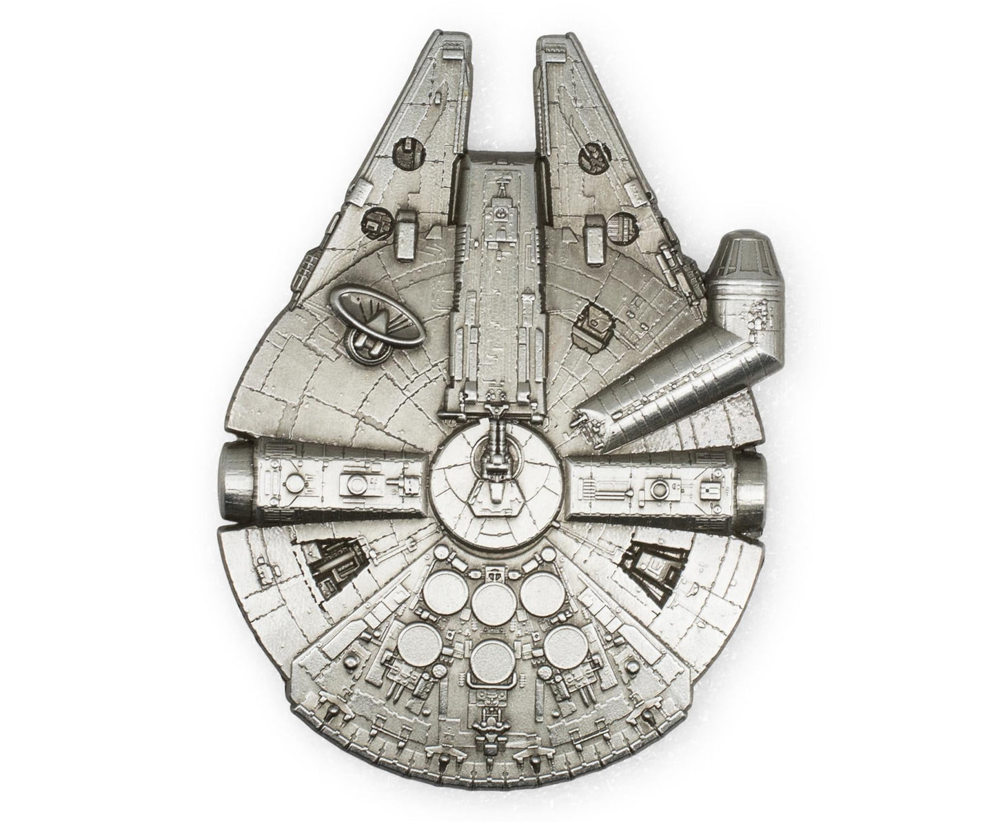 Star Wars Millennium Falcon Collector Metal Pin § 3 x 2 Inches § Toynk Exclusive