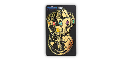 Marvel Avengers: Endgame Infinity Gauntlet Pin § Huge Oversize Pin § 6 Inches