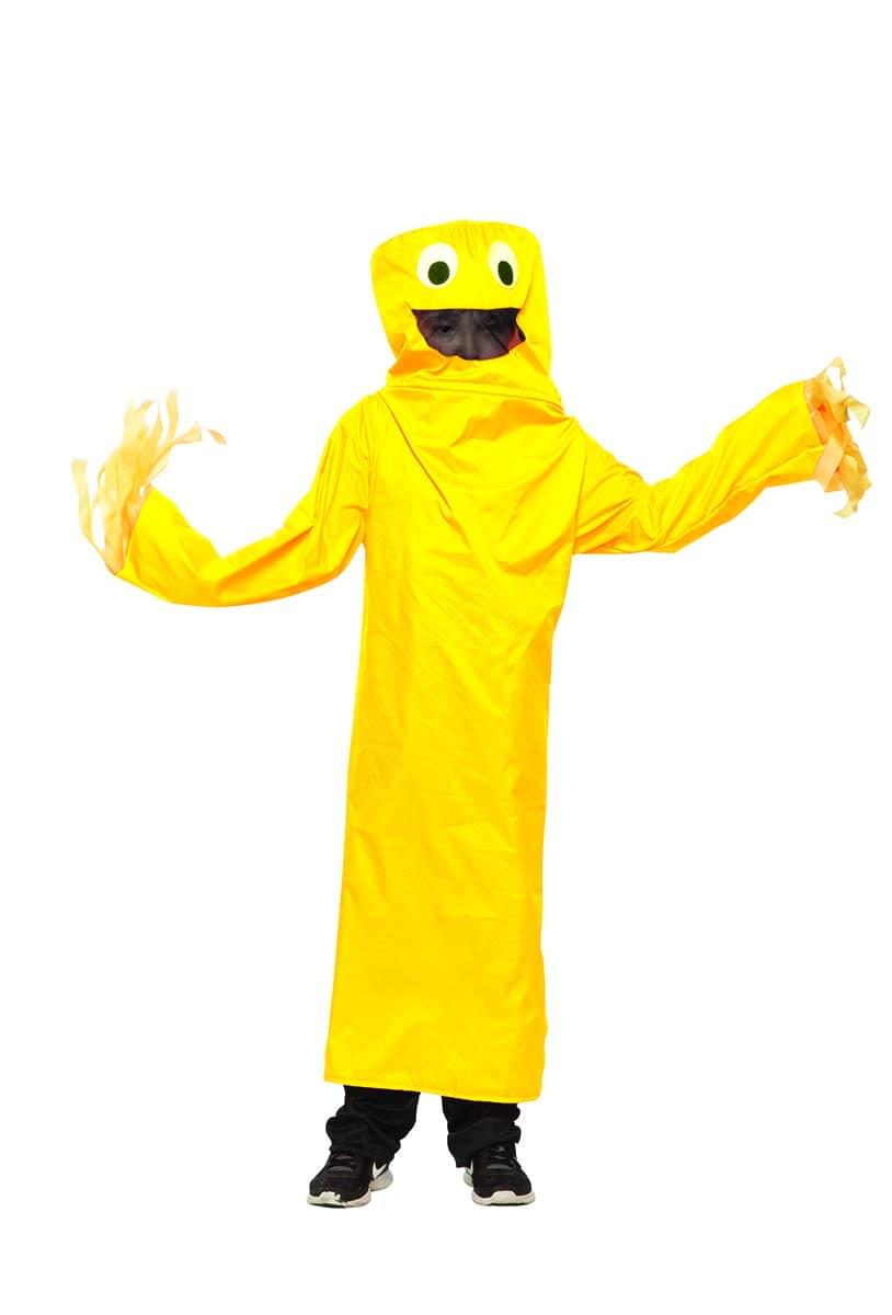 Wacky Waving Tube Guy Child Costume - Yellow - Small/Medium