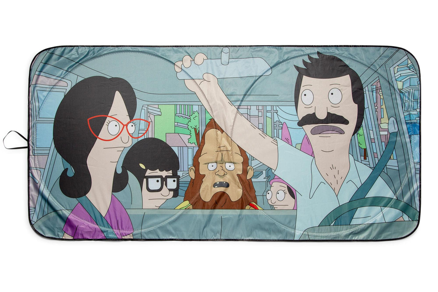 Bob's Burgers Belcher Family Sunshade for Car Windshield § 64 x 32 Inches