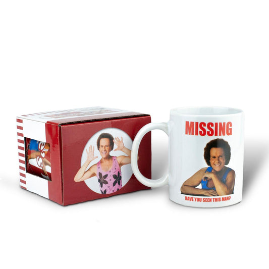 Richard Simmons Costume § Richard Simmons Have You Seen This Man Mug § 11 Ounces
