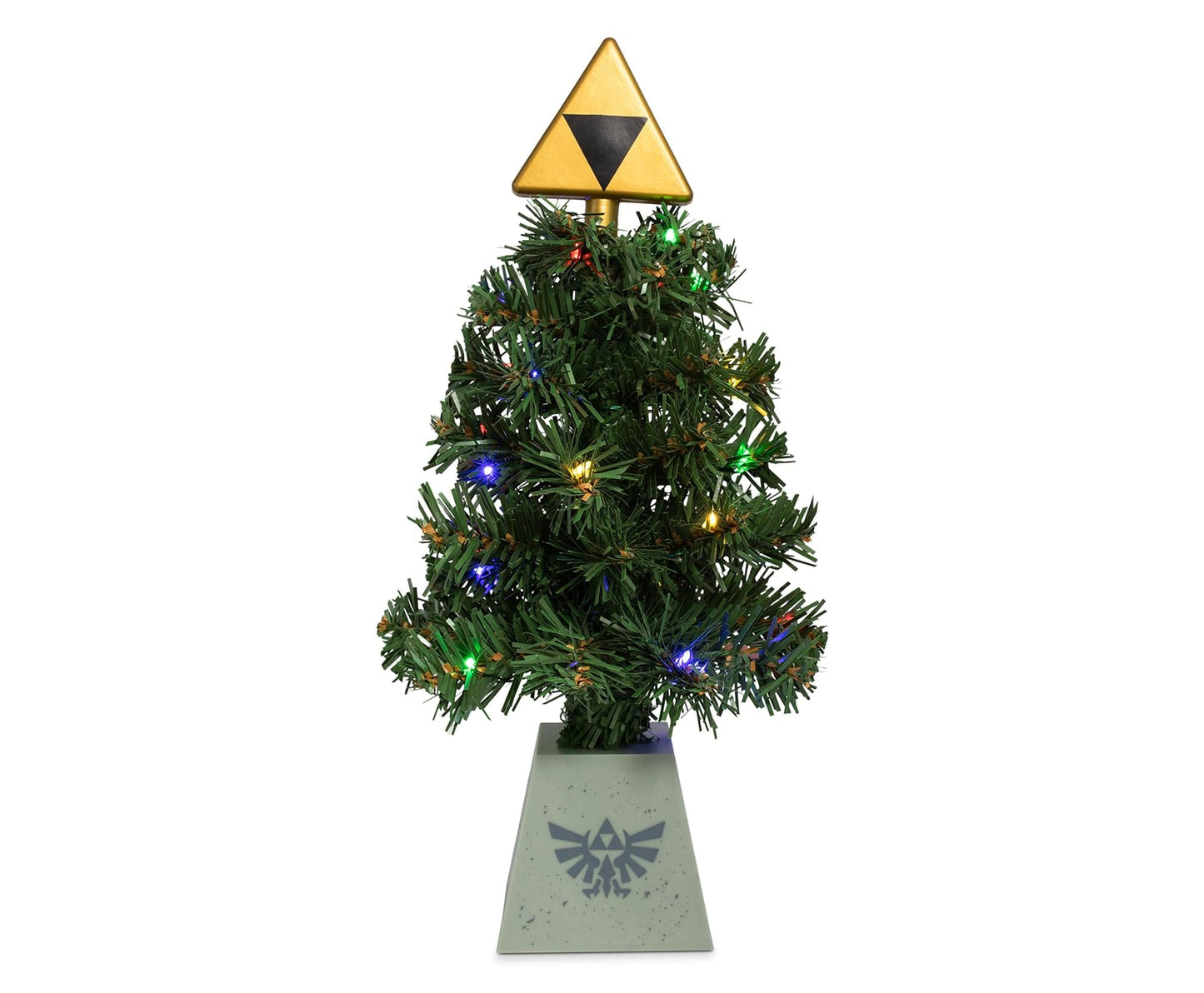 The Legend of Zelda Triforce LED USB-Powered Light-Up Desktop Holiday Tree