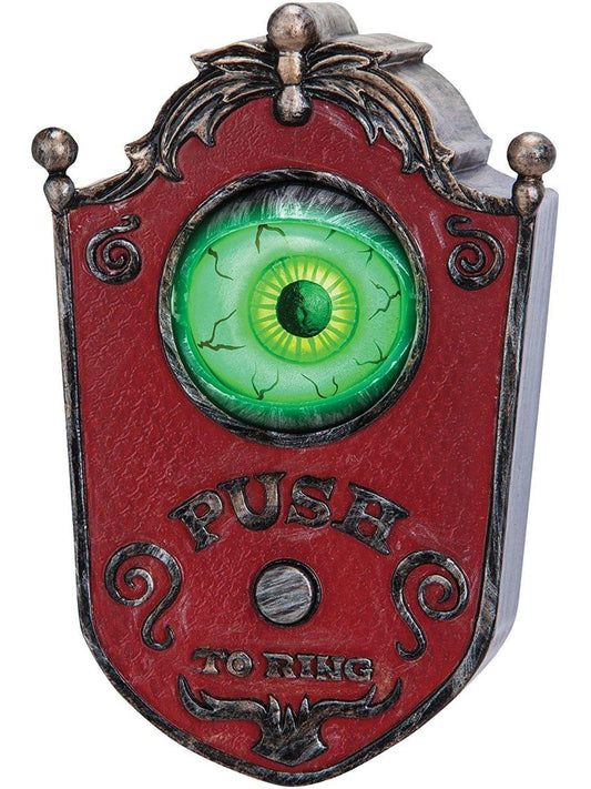 Animated Eyeball Doorbell Halloween Décor