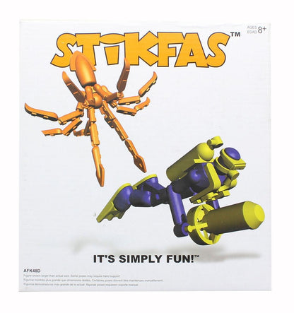 Stikfas Alpha Male Diver with Octopus 3" Mini Figure