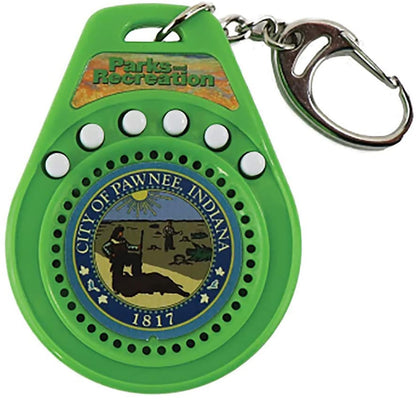 World's Coolest Parks & Rec Talking Keychain § 6 Quotes