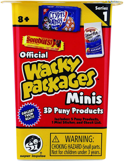 Wacky Packages Minis Series 1 Blind Box § 5 Random Pieces