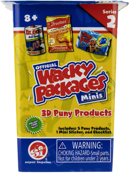 Wacky Packages Minis Series 2 Blind Box § One Random