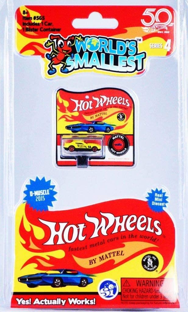 Worlds Smallest Hot Wheels Series 4 § One Random