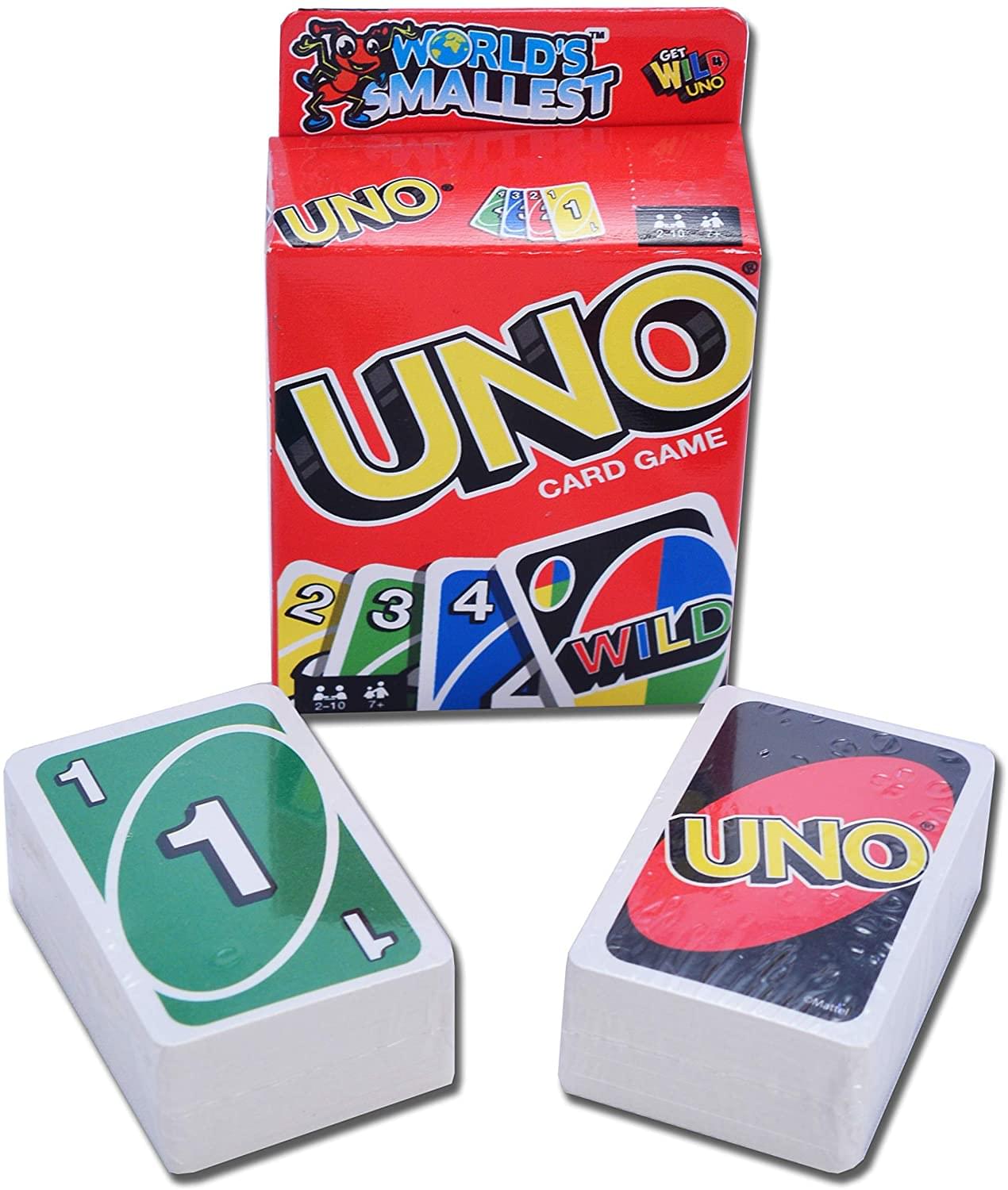 World's Smallest Uno Card Game