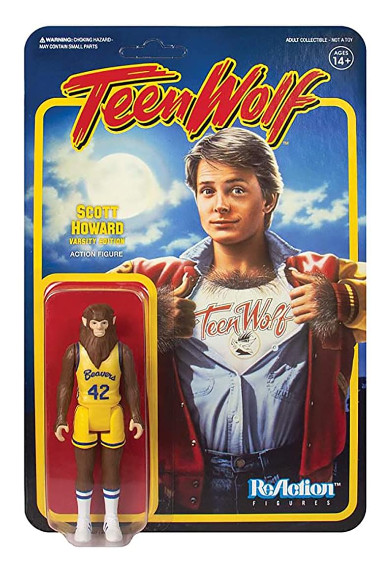 Teen Wolf 3 3/4 Inch Reaction Figure § Scott Howard Varsity Edition