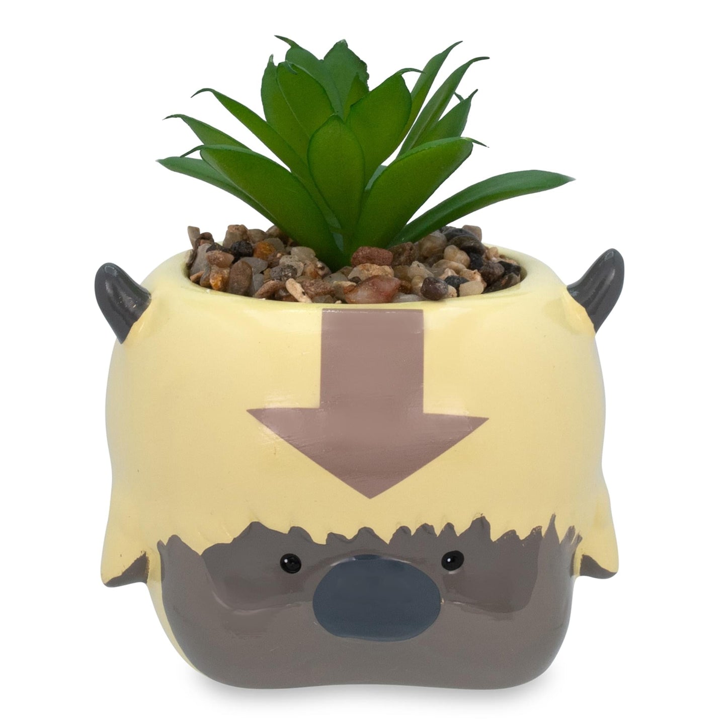 Avatar: The Last Airbender Appa 6-Inch Ceramic Planter With Artificial Succulent