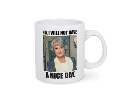 The Golden Girls Dorothy I Will Not Have A Nice Day 20oz Ceramic Mug Toynk Exclusive