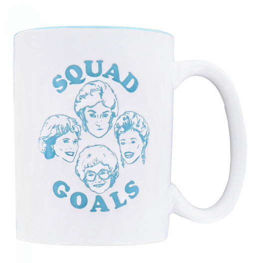 The Golden Girls Squad Goals Ceramic Pottery Mug § Holds 15 Ounces