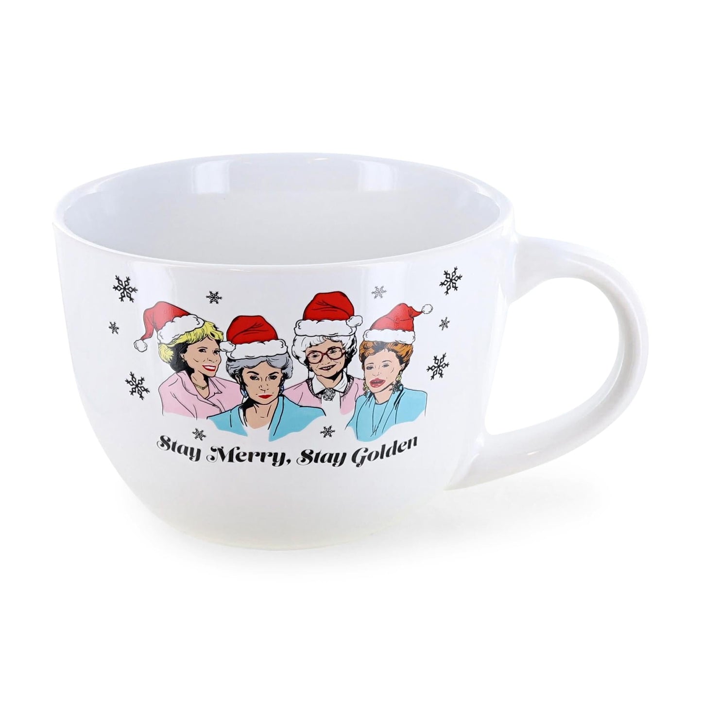 The Golden Girls Stay Merry 24oz Ceramic Soup Mug