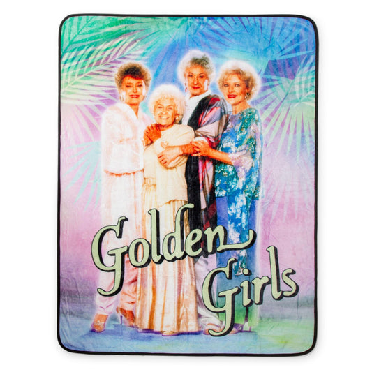 The Golden Girls Raschel Fleece Throw Fleece Blanket § 45 x 60 Inches