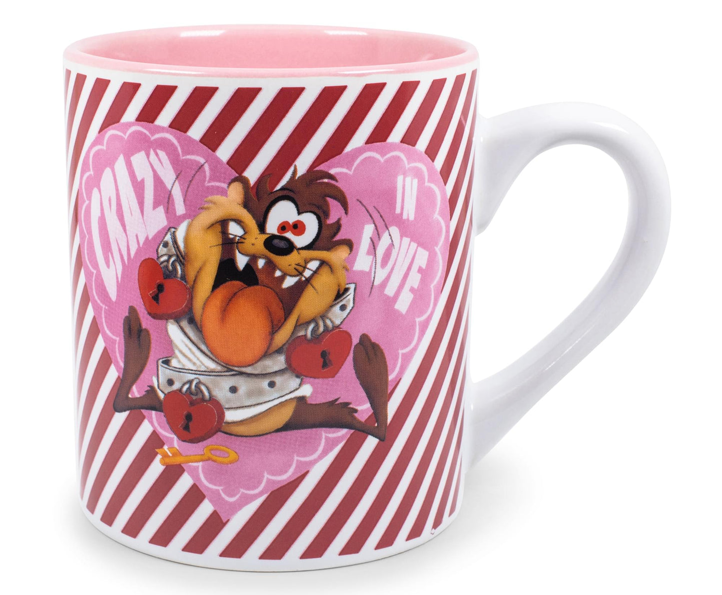 Looney Tunes Taz "Crazy In Love" Ceramic Mug § Holds 14 Ounces § Toynk Exclusive