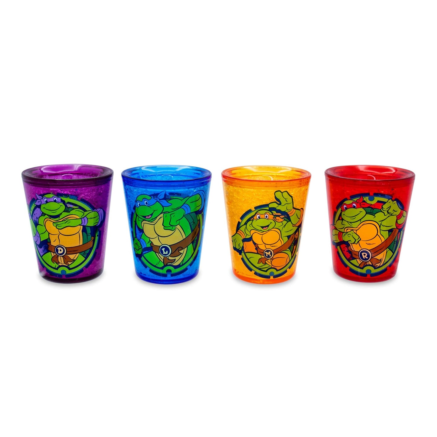 Teenage Mutant Ninja Turtles Cowabunga 1.5-Ounce Freeze Gel Mini Cups § Set of 4