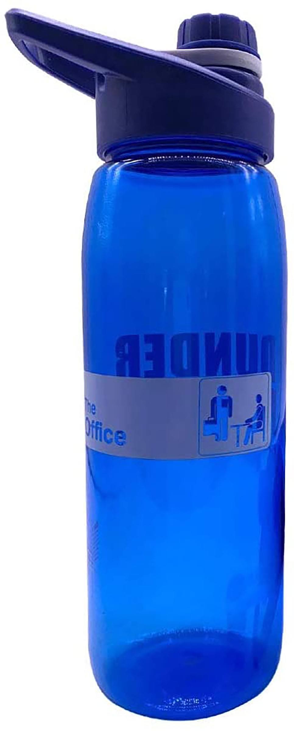 The Office Dunder Mifflin Water Bottle With Handle Lid § Holds 28 Ounces