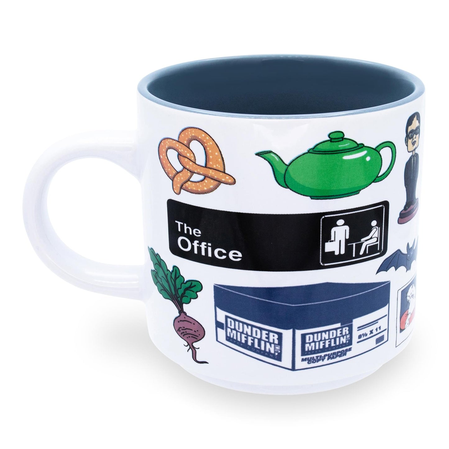 The Office Icons Ceramic Mug § Holds 13 Ounces