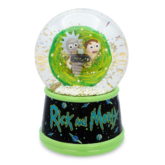 Rick and Morty Portal Light-Up Collectible Snow Globe § 6 Inches Tall