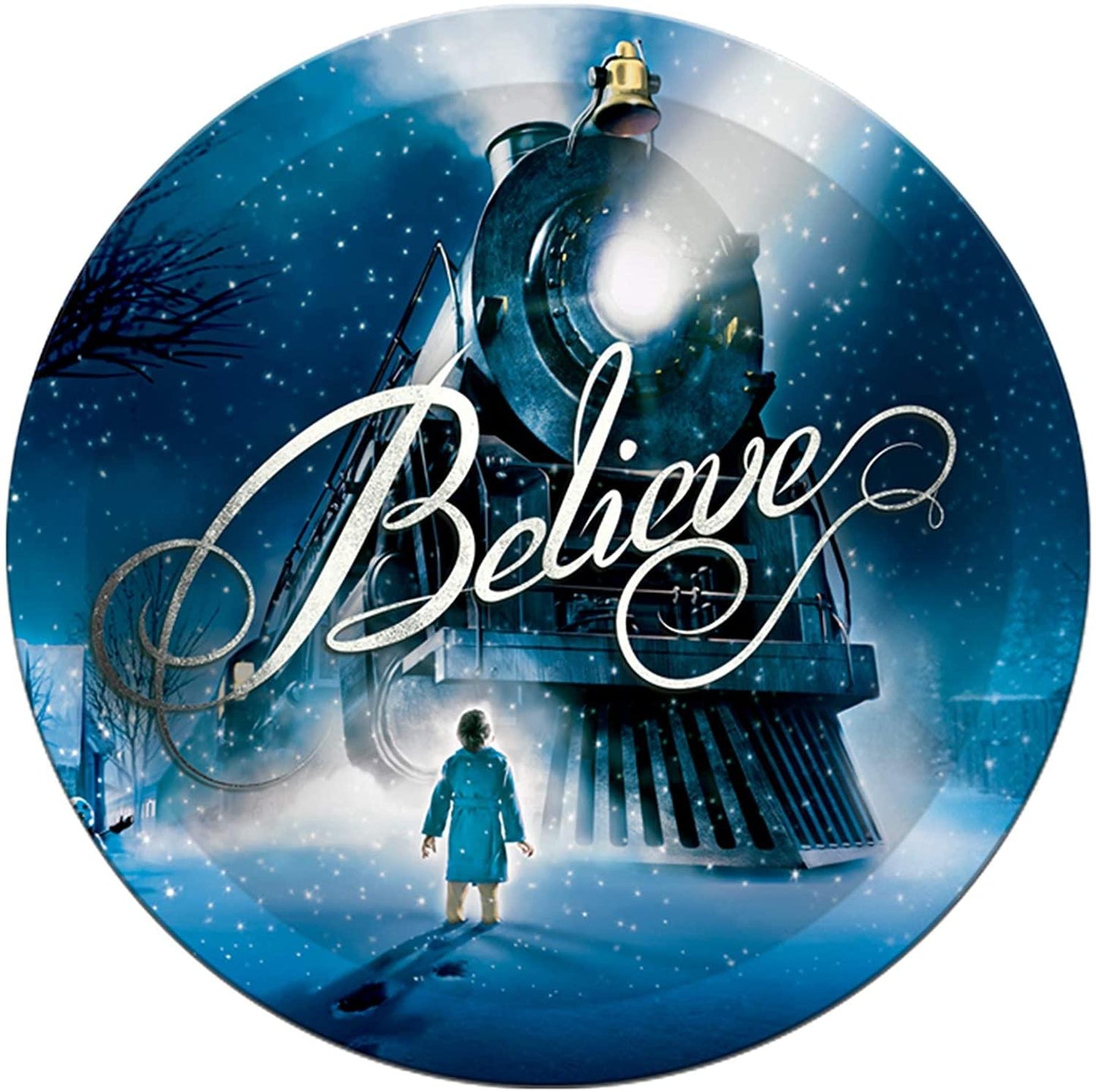 The Polar Express Train Arrival "Believe" 8-Piece Paper Plate Set