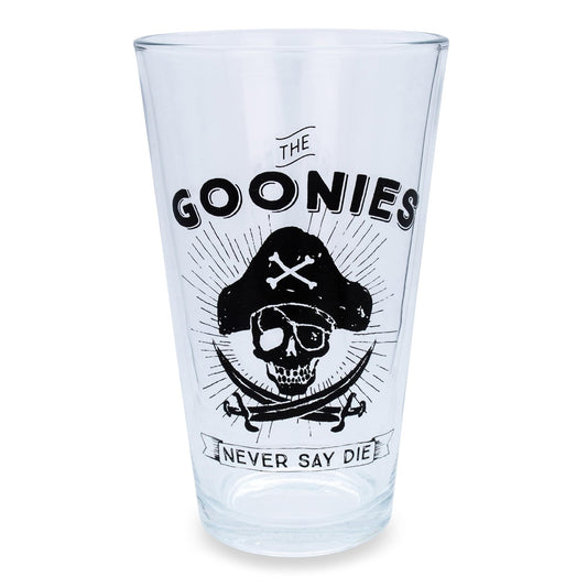 The Goonies "Never Say Die" Pint Glass § Holds 16 Ounces