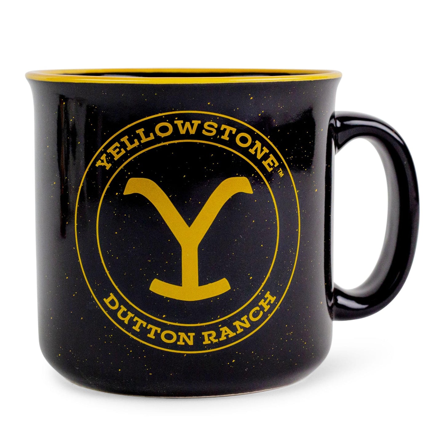 Yellowstone Dutton Ranch Ceramic Camper Mug § Holds 20 Ounces