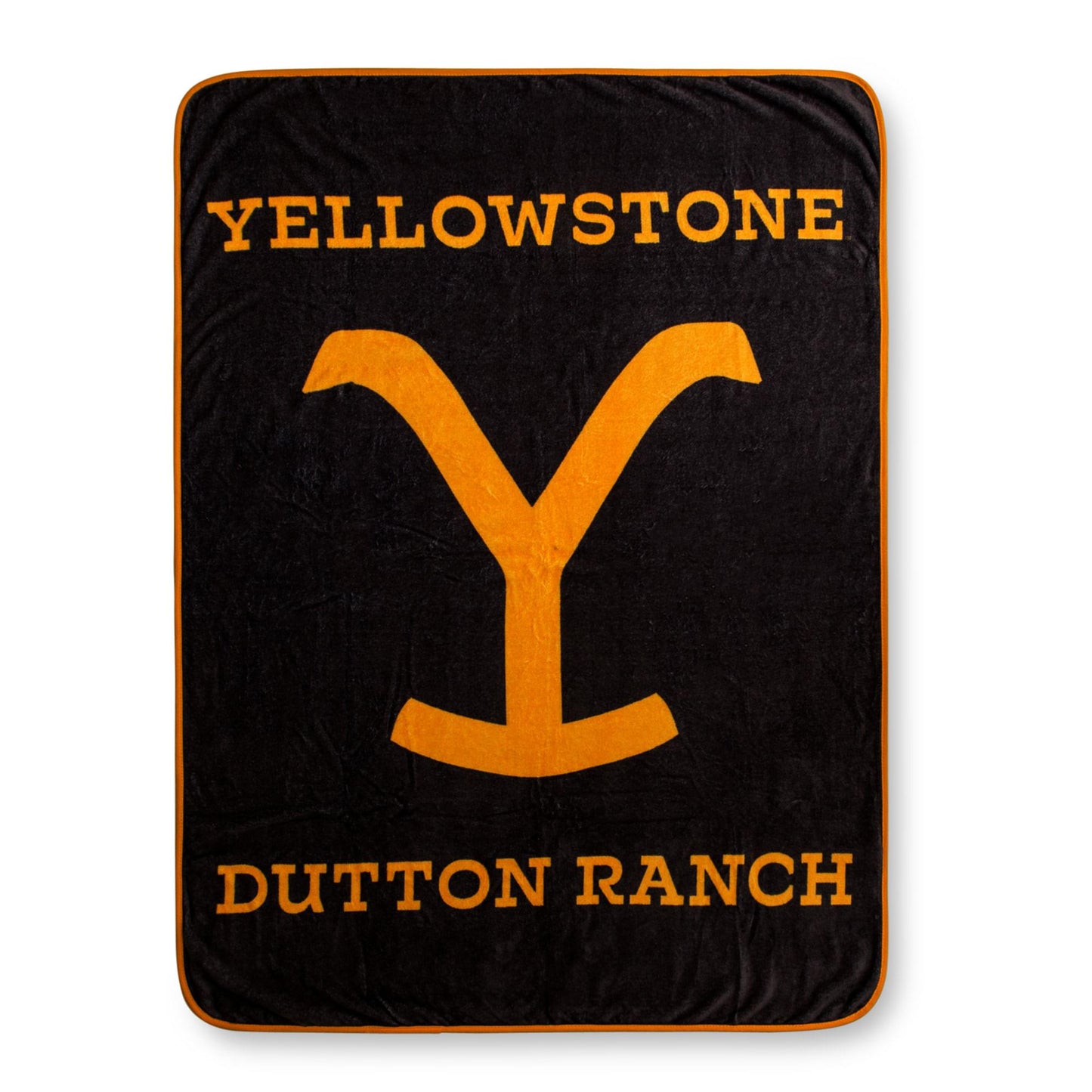 Yellowstone Dutton Ranch Raschel Fleece Throw Blanket § 45 x 60 Inches