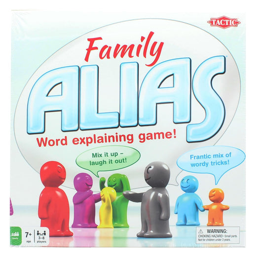 Family Alias Word Explaining Game § For 3-8 Players