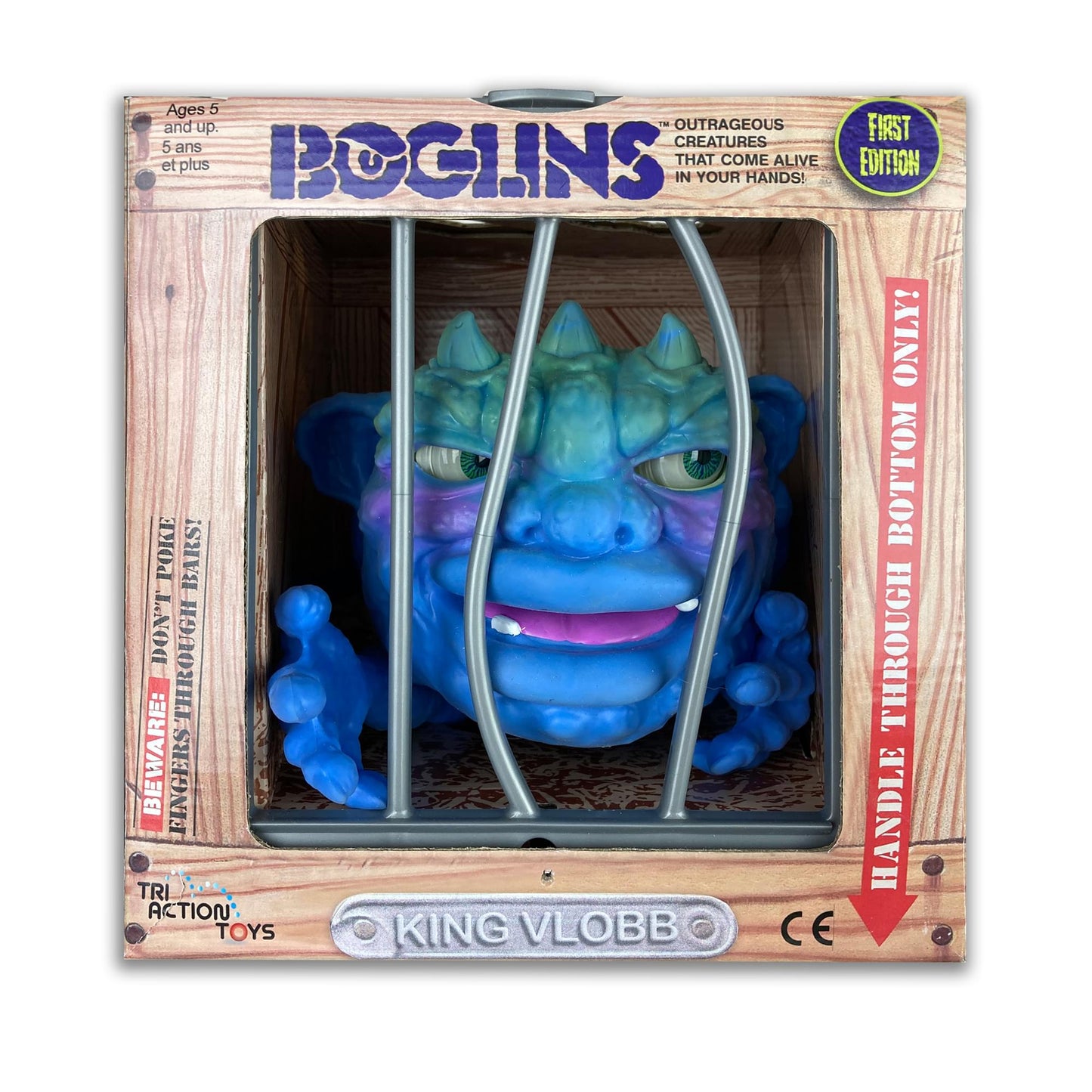 Boglins 8-Inch Foam Monster Puppet § King Vlobb