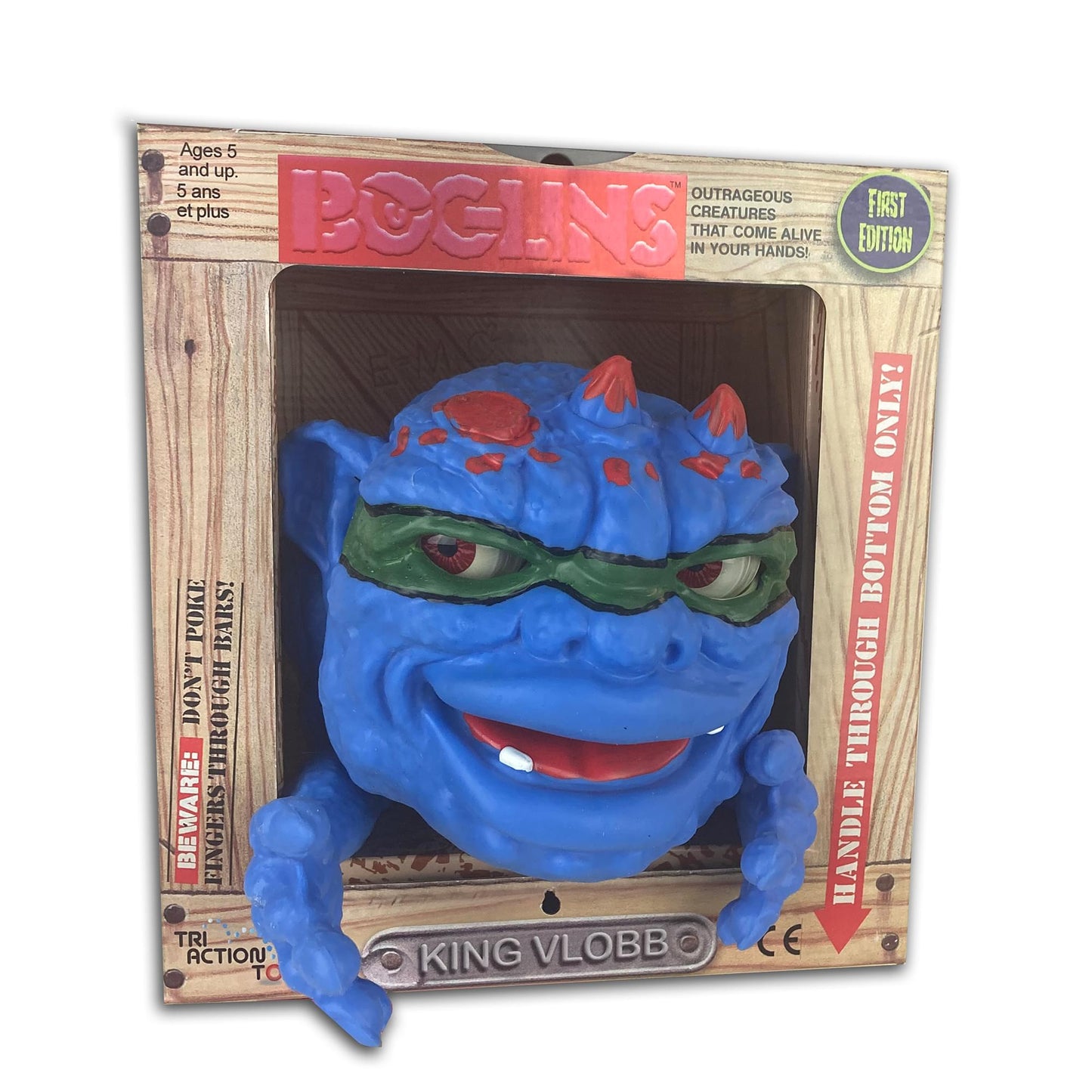 Boglins 8-Inch Foam Monster Puppet Exclusive § Red Eyed King Vlobb