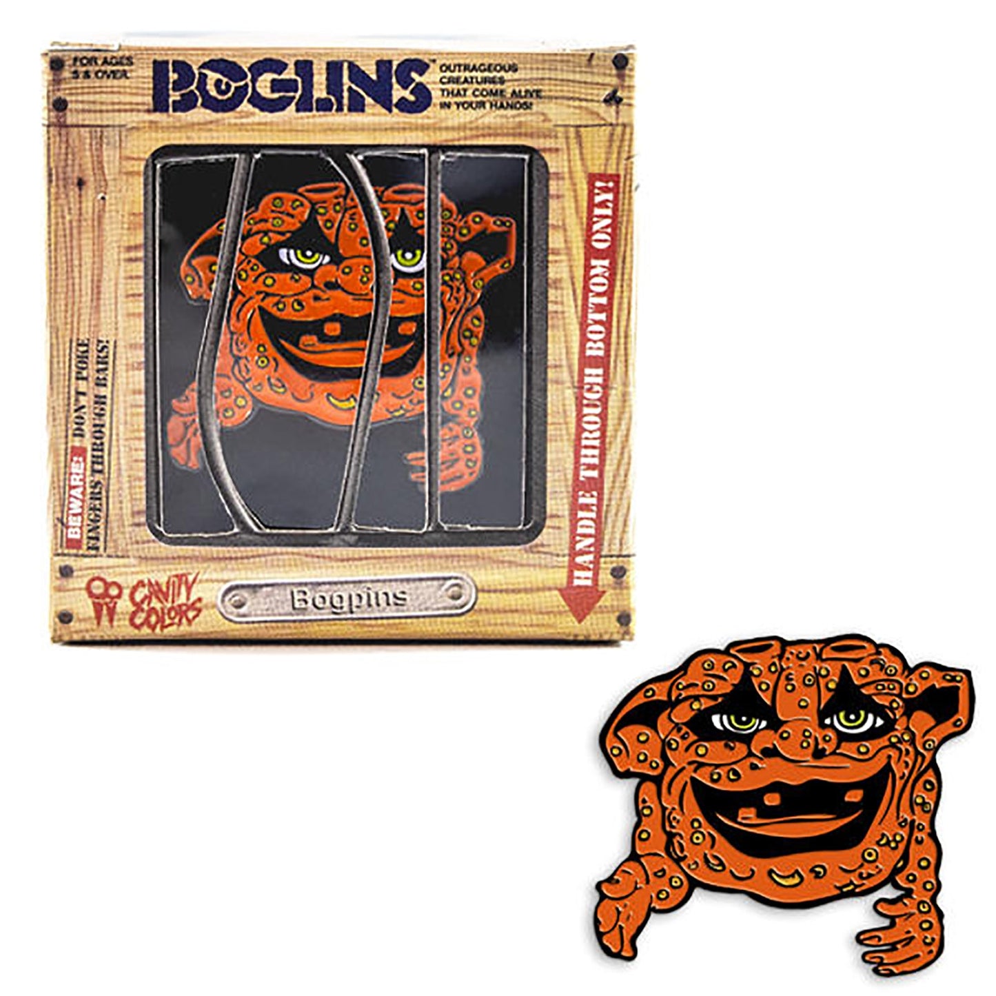 Boglins Dark Lord Blobkin Enamel Collector Pin