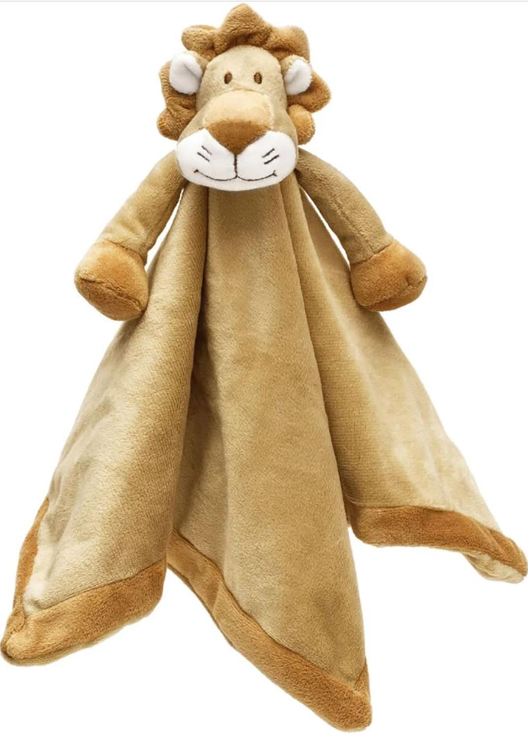 Teddykompaniet Diinglisar Collection 11 Inch Plush Animal Blanket § Lion