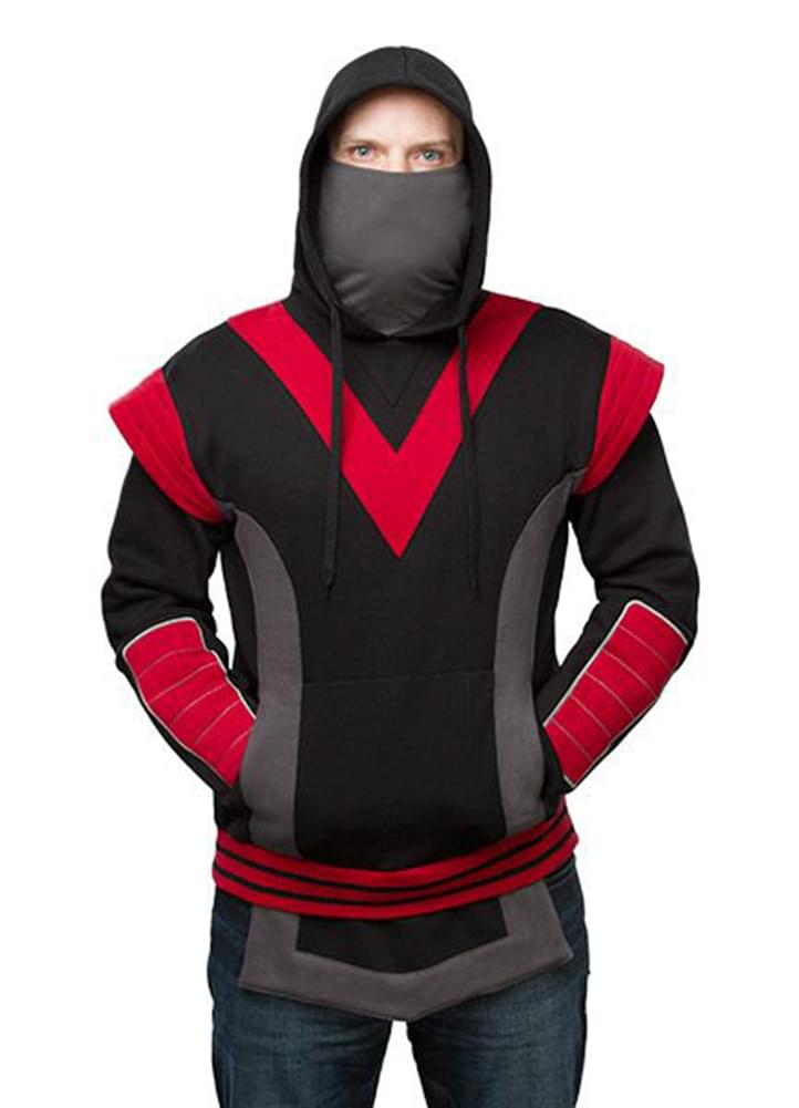 Adult Ninja Hoodie (Black) X-Large