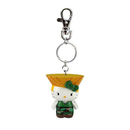 Street Fighter X Sanrio Mobile Key Chain Guile