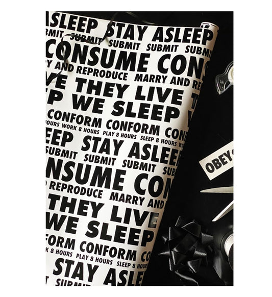 They Live Premium Wrapping Paper § 30 x 96 Inches