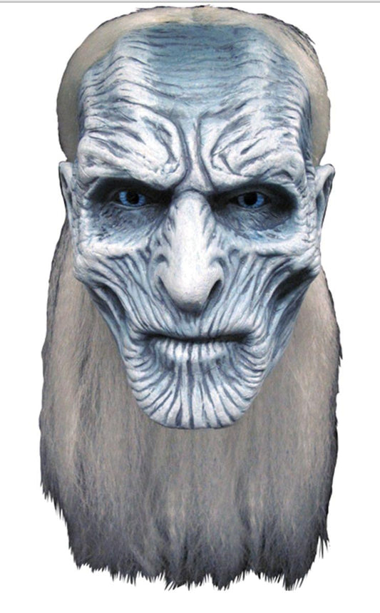 Game of Thrones White Walker Full Latex Mask Adult Costume Accessory