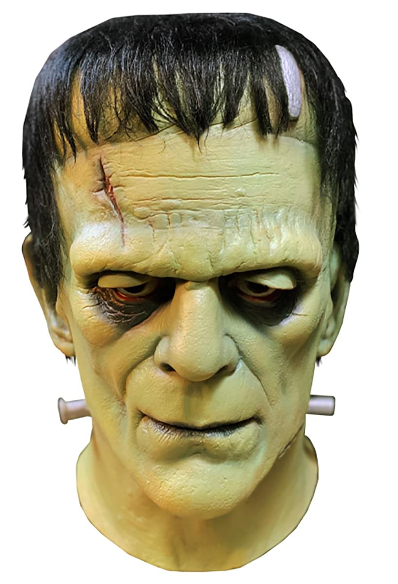 Universal Monsters Adult Latex Costume Mask § Boris Karloff Frankenstein