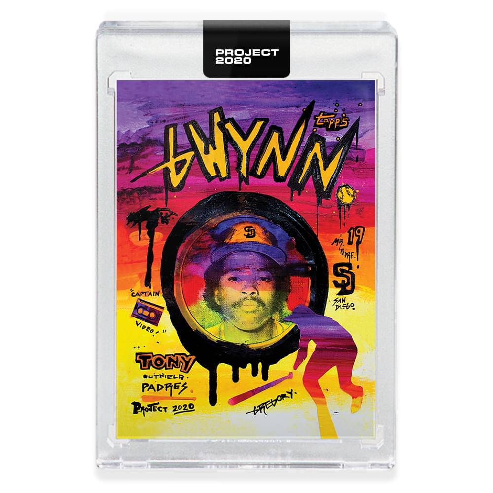 Topps PROJECT 2020 Card 135 - 1983 Tony Gwynn by Gregory Siff