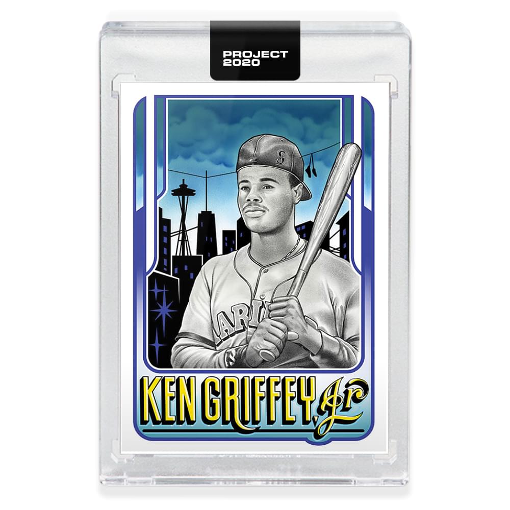 Topps PROJECT 2020 Card 177 - 1989 Ken Griffey Jr. by Mister Cartoon