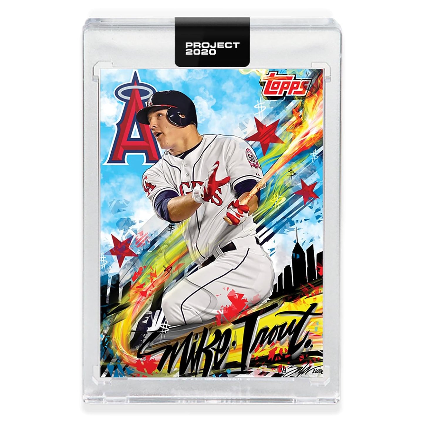 Topps PROJECT 2020 Card 399 - 2011 Mike Trout by King Saladeen