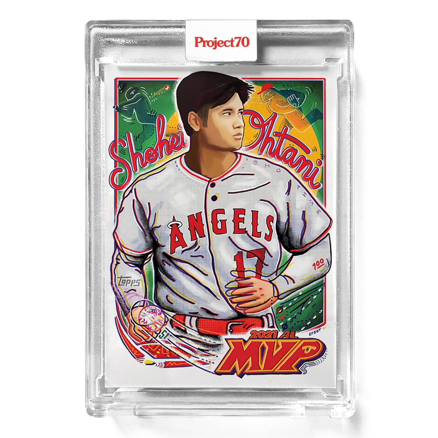 Topps Project70 Card 722 § Shohei Ohtani by Efdot